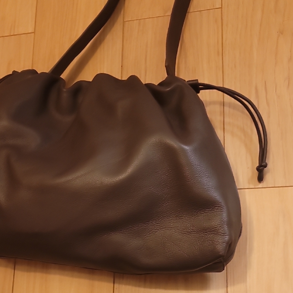 COS Cavatelli Clutch Bag In Brown - Picture 6 of 14